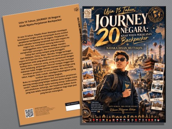 Usia 15 Tahun, JOURNEY 20 Negara: Kisah Nyata Perjalanan Backpacker